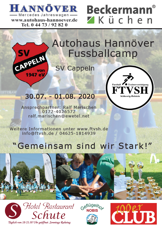 Autohaus Hannöver Fussballcamp 2020