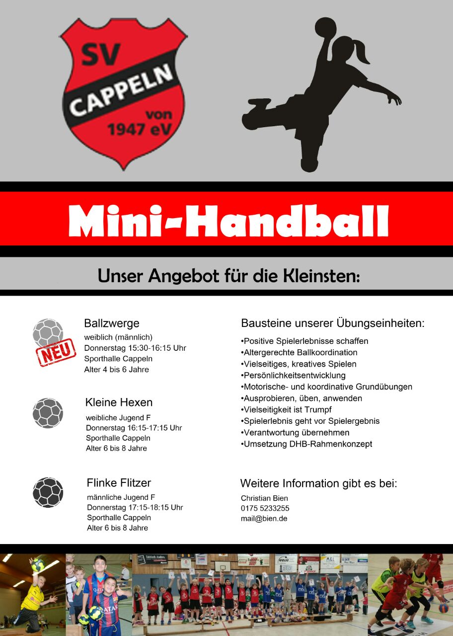 Donnerstag ist Handballtag