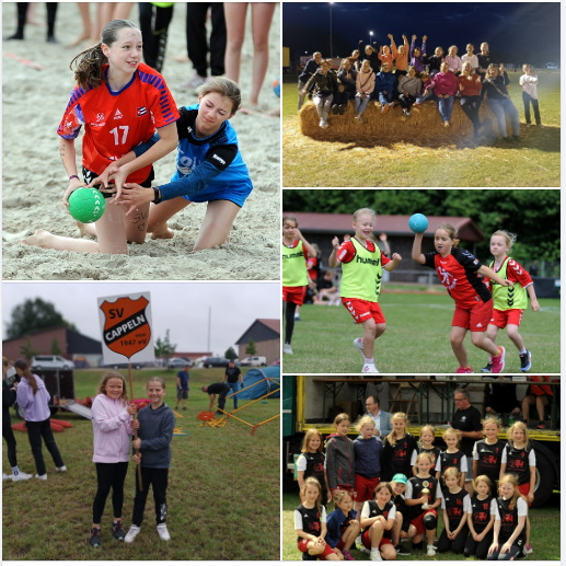 Rasen, Sand und Zelten: Handballer zu Gast in Garrel